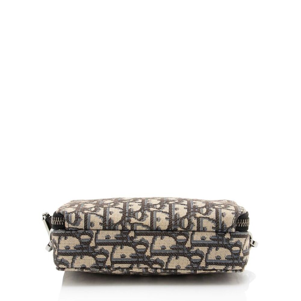 Dior Oblique Double Zip Pouch - Picture 4 of 12